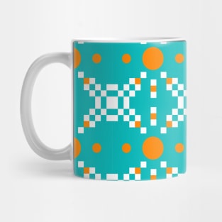 Orange Pattern Mug